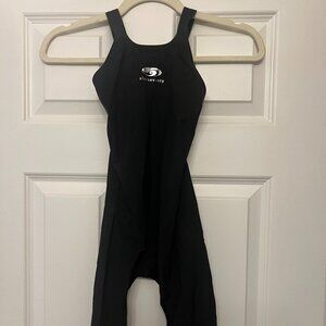 Blue Seventy NeroTX Kneeskin Women's W20 Black FINA Approved Tech Suit Swimwear